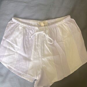 LA HEARTS small lavender and white stripe shirts